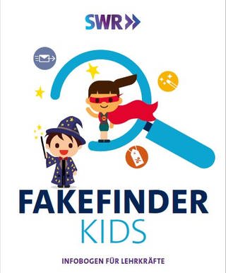 Screenshot aus dem Infobogen für Lehrkräfte von "Fakefinder Kids"